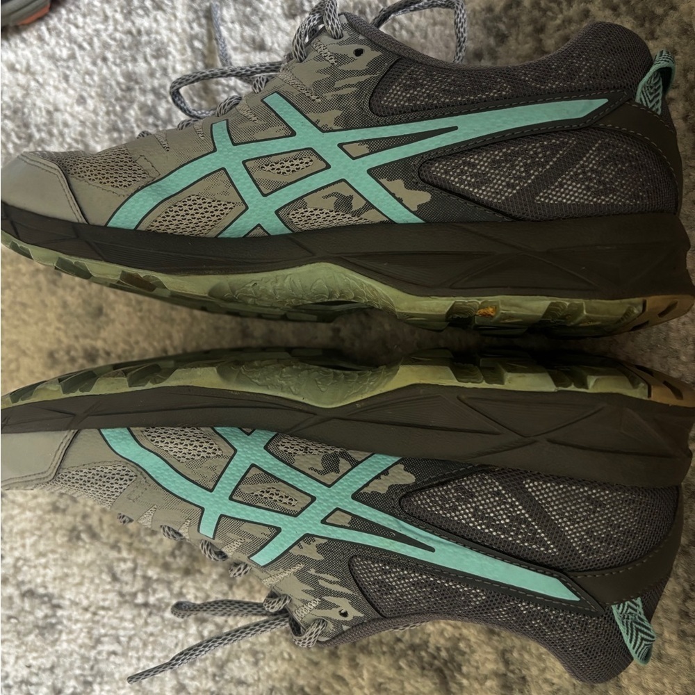 ASICS Gel-Sonoma 3 Trail Running Shoes Gray Teal Size: 9.5 - Picture 2 of 4